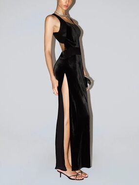 daytona silk dress Reformation Daytona Silk Midi Dress